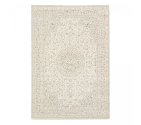 Tapis Salon 120x170 Lucen 7 Crème, Écru