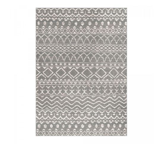 Tapis Salon 200x290 Bella 4 Gris, Écru