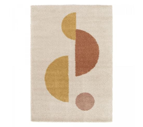 Tapis Shaggy 160x230 Aurora 3 Beige, Orange, Jaune