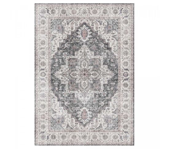 Tapis Salon 200x290 Vivace 1 Argent, Gris