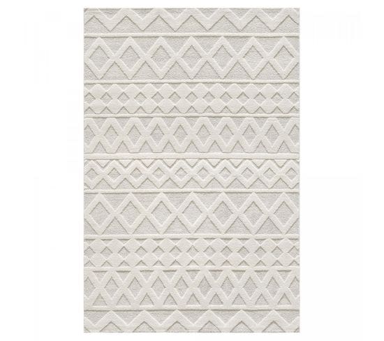 Tapis Salon 80x300 Cerlos Écru