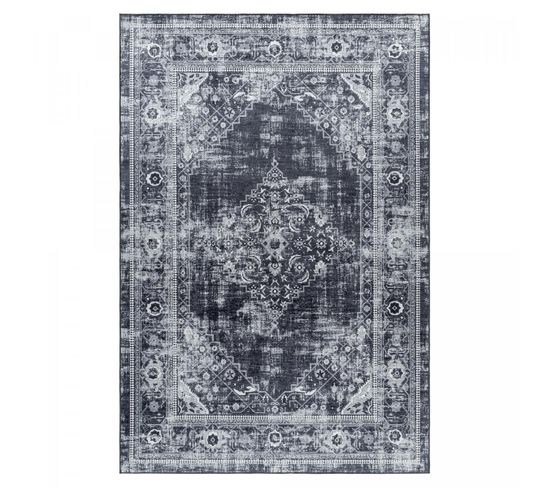 Tapis Orient Style 80x150 Akiak Noir