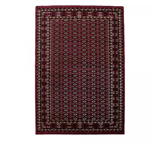 Tapis Orient 160x230 Rectangle Rouge Tissé Motifs Orientaux Bisko 3