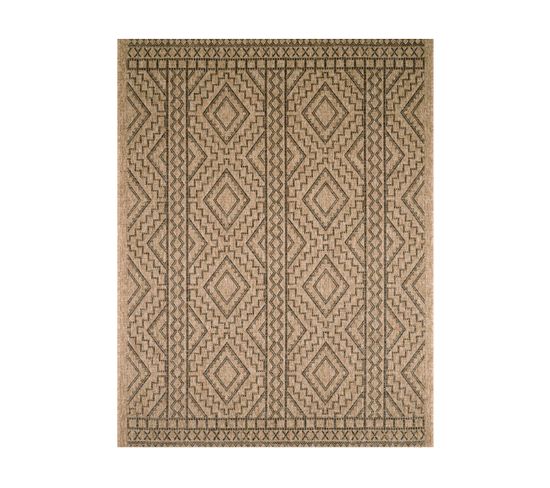 Tapis Extérieur - 60x180cm - Naturel - 100% Polypropylène Résistant Aux Uv - 1400 Gr/m2 - Cassi