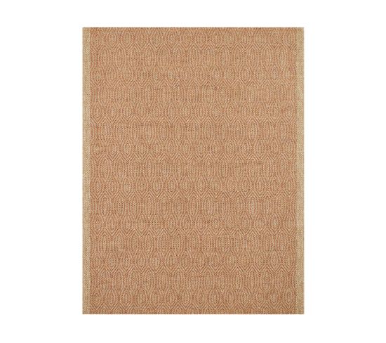 Tapis Extérieur - 120x170cm - Naturel - 100% Polypropylène Résistant Aux Uv - 1400 Gr/m2 - Oana