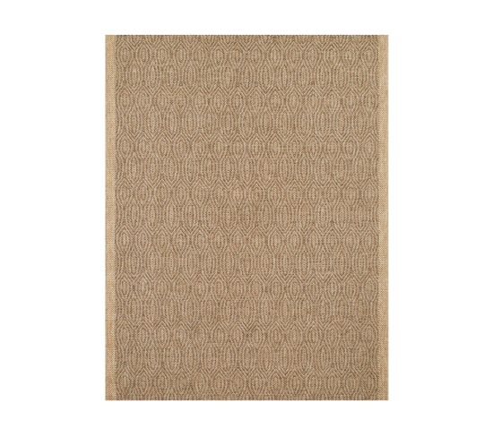 Tapis Extérieur - 60x180cm - Naturel - 100% Polypropylène Résistant Aux Uv - 1400 Gr/m2 - Rhita