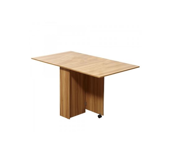 Table De Cuisine Pliable Sur Roulettes