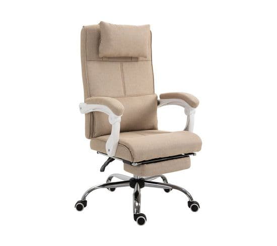 Fauteuil De Bureau Grand Confort Sahara Beige