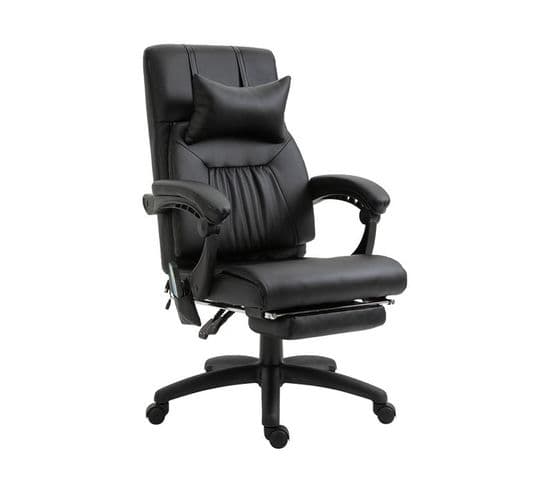 Fauteuil De Bureau Relaxant Vador Noir