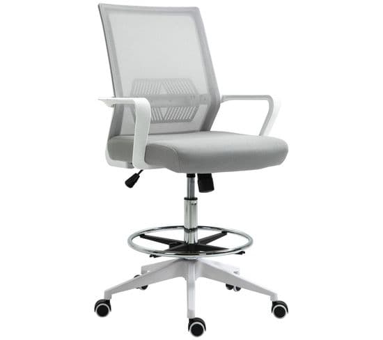 Fauteuil De Bureau Design Elsa Gris