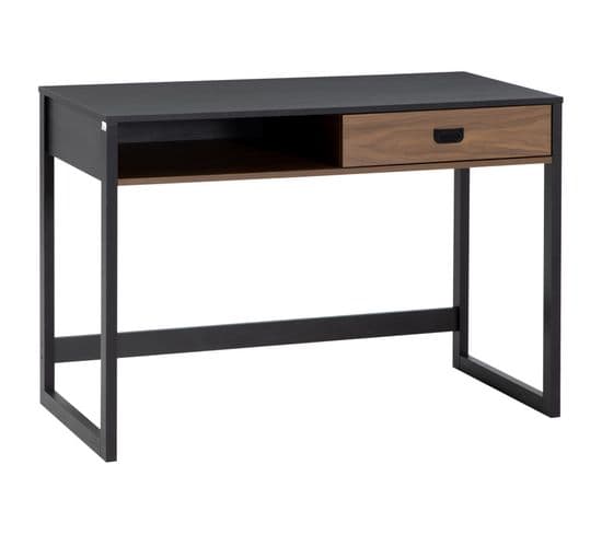 Bureau Design Yannis Aspect Bois Et Noir