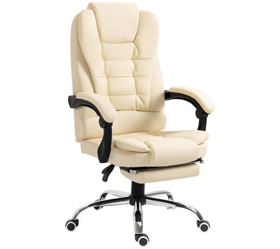 Fauteuil De Bureau Dalila Crème