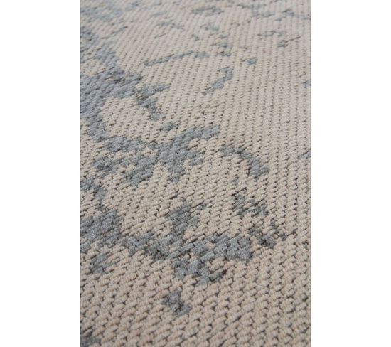 Tapis Fait Main Nostalgie 285 Gris 120 X 170 Cm Beige