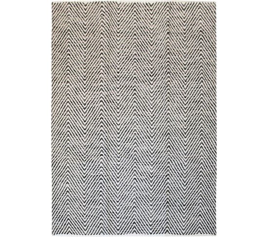 Tapis Fait Main 510 Gris Appetizer 80 X 150 Cm Gris