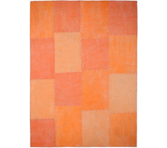 Tapis Fait Main 110 Lyrical Multicolore Orange 120 X 170 Cm Orange