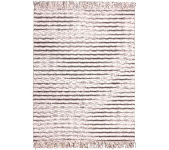 Tapis Fait Main Natura 210 Natural Crème 80 X 150 Cm Beige