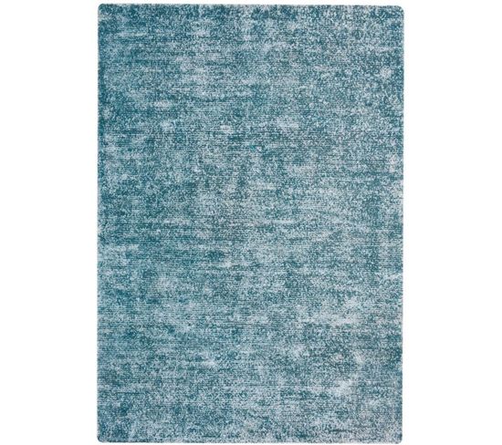 Tapis Fait Main Etna 110 Essence 160 X 230 Cm Bleu