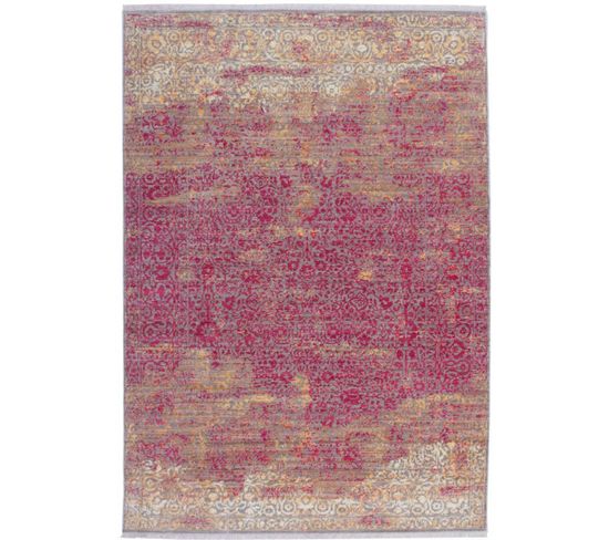 Tapis Tissé Antigua 200 Orange Rouge 120 X 170 Cm Rouge