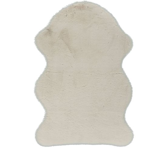 Tapis Estonie Kunda Ivoire 60 X 90 Cm Blanc