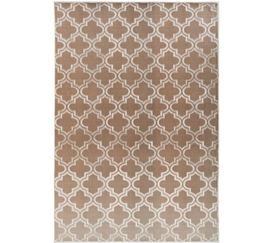 Tapis Monroe 100 80 X 150 Cm Beige