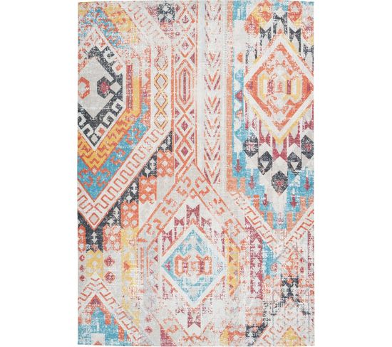 Tapis Indiana 200 120 X 170 Cm Multicolore