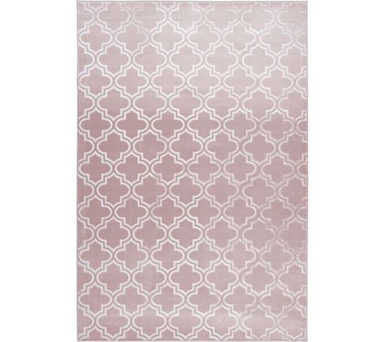 Tapis Monroe 100 160 X 230 Cm Rose