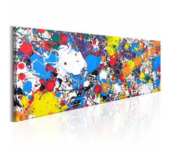 Tableau Illumination Arc-en-ciel 135 X 45 Cm Multicolore