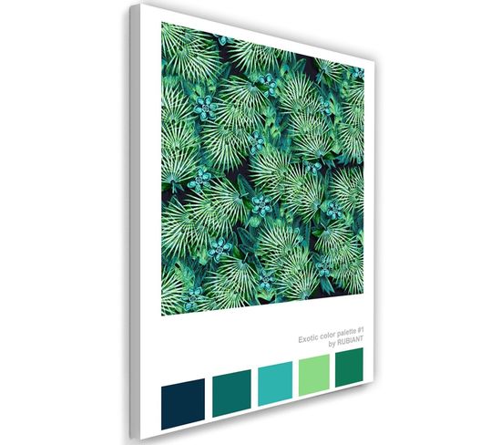 Tableau Décor D'image Acapulco XXL 40 X 60 Cm Vert