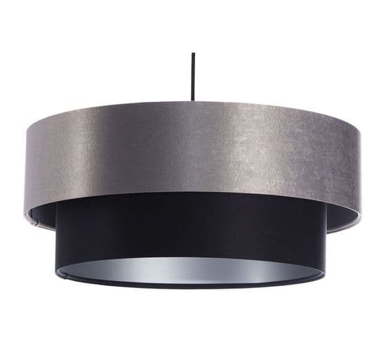 Suspension Duo 061-040 Rond Ø 40 Cm Noir