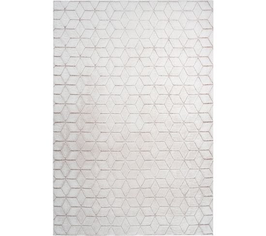 Tapis Vivica 125 120 X 160 Cm Blanc