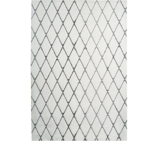 Tapis Vivica 225 80 X 250 Cm Blanc