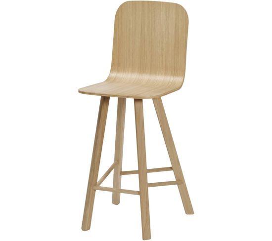 Tabouret Bois Chêne 52x48x89cm