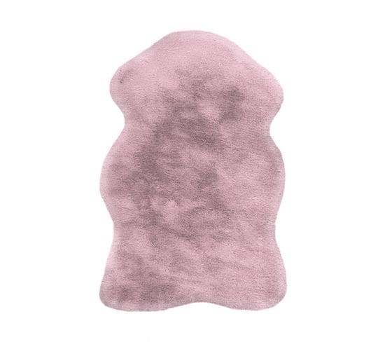 Tapis Rabbit Light Sheepskin 800 60 X 90 Cm Rose