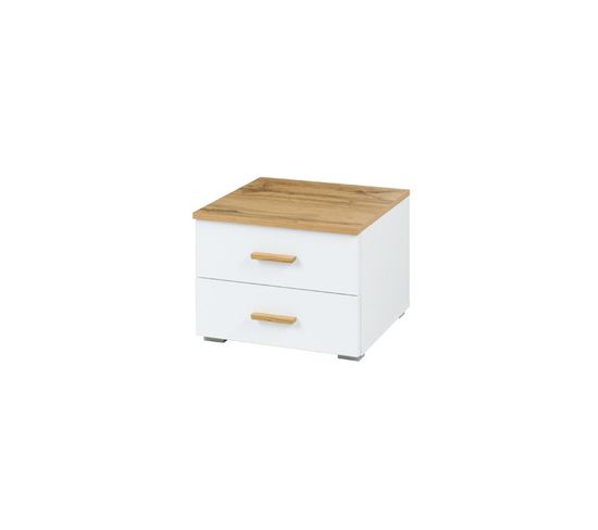 Lot De Deux Tables De Chevet Design Pour Votre Chambre à Coucher, Collection Wood