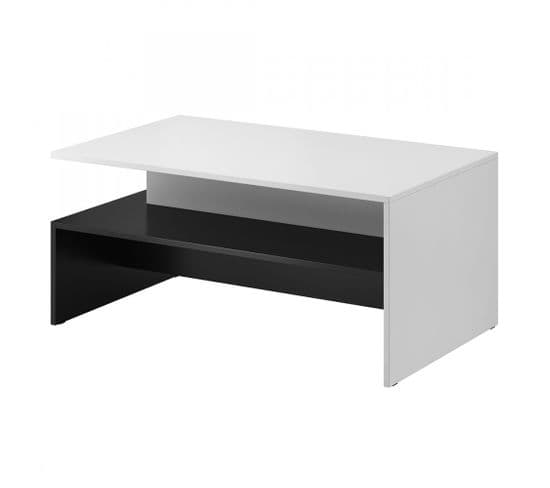 Table Basse Design Collection Ramos Noir Et Blanc.