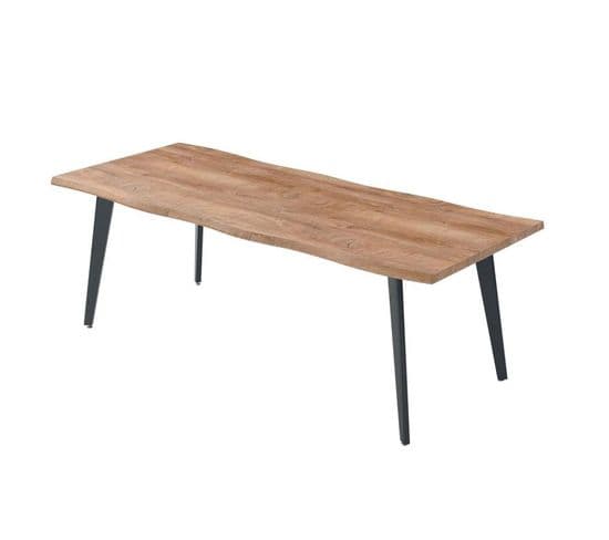 Table De Repas Extensible "forest" 150-210cm Naturel