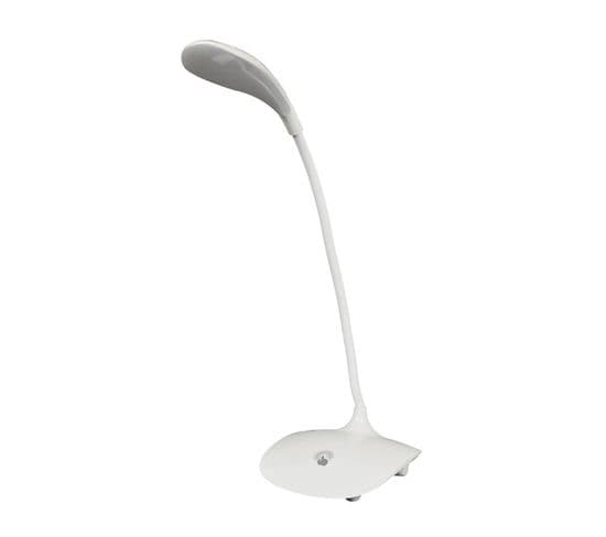 Lampe De Lecture Tactile "led" 43cm Blanc