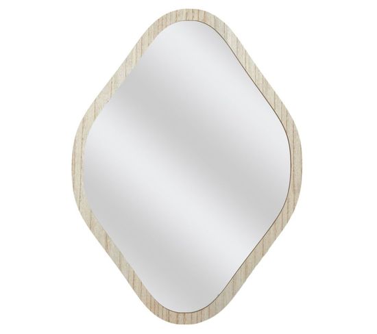 Miroir Déco Losange "elio" 60cm Naturel