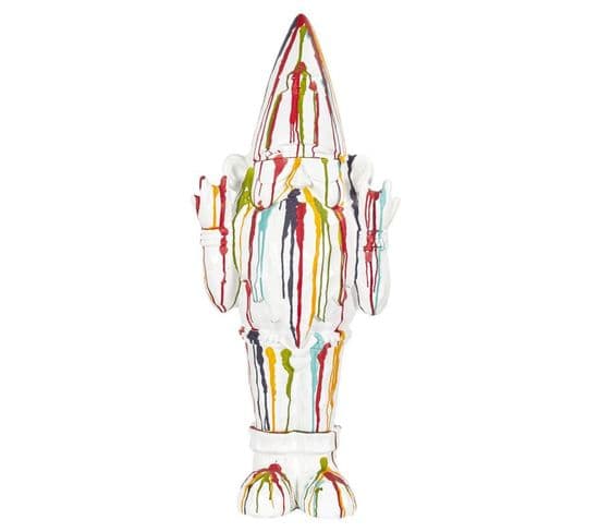 Statue "nano Rock" 100cm Multicolore