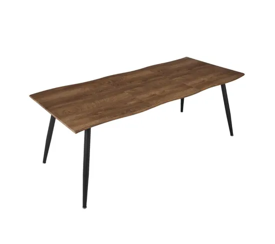 Table à Manger Extensible "forest" 150-210cm Marron