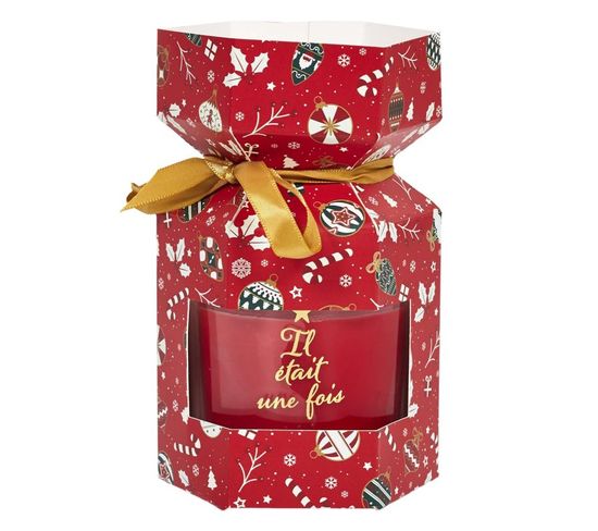 Bougie Parfumée Cracker "noël" 180g Cannelle