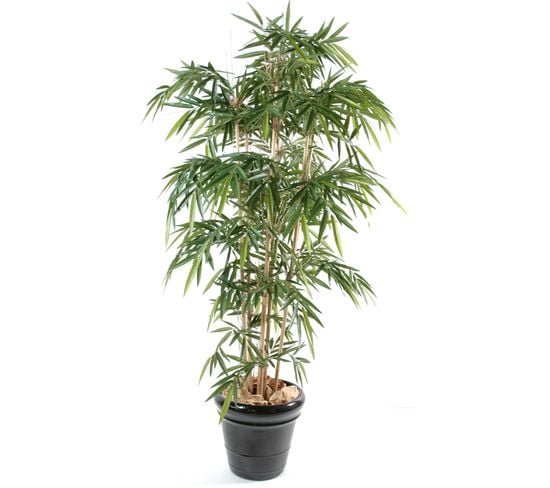 Plante Artificielle Haute Gamme Spécial Extérieur/bambou Artificiel Coloris Vert - 180 X 90 Cm