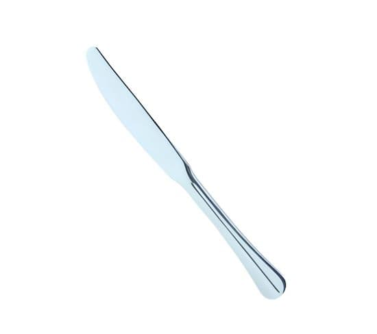 Lot De 6 Couteaux De Table Modèle Linea En Inox 18/0 - 2cm