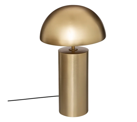 Lampe À Poser, Lampadaire En Métal Doré - Diamètre 30 X Hauteur 50 Cm