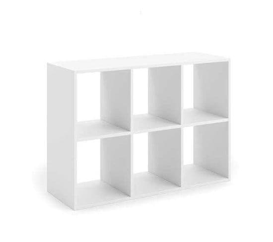 Etagere Blanche 120 X 80 X 38 Cm