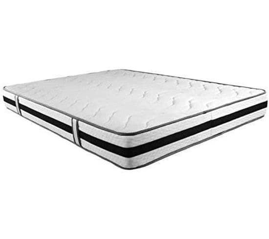 Matelas Mousse 140x190 - Epaisseur 21 Cm - Très Ferme - Aertech+ 35 Kg/m3 Hr Haute Densité