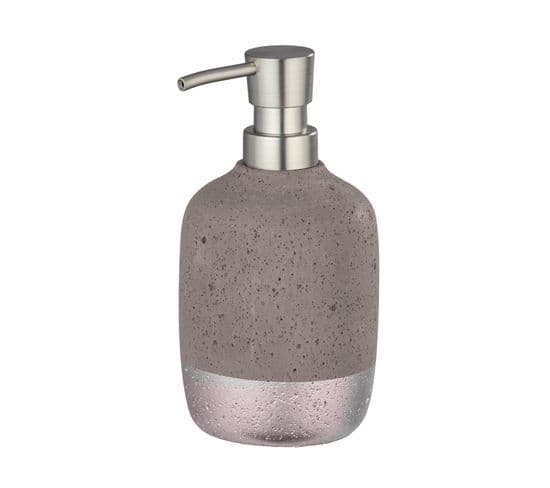 Distributeur De Savon Design Mauve - Gris Rosé