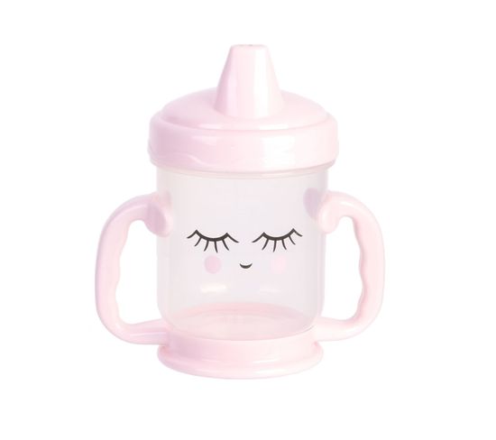 Tasse De Transition Avec Bec Baby Anti Fuite 210 Ml Rose Toute L Offre Repas De Bebe But