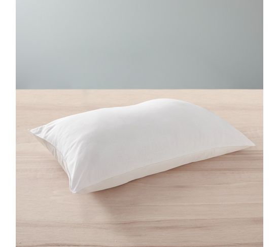 Oreiller Gamme Polycoton "confort" 45 X 70 Cm Traité Anti Acarien Soft et Care