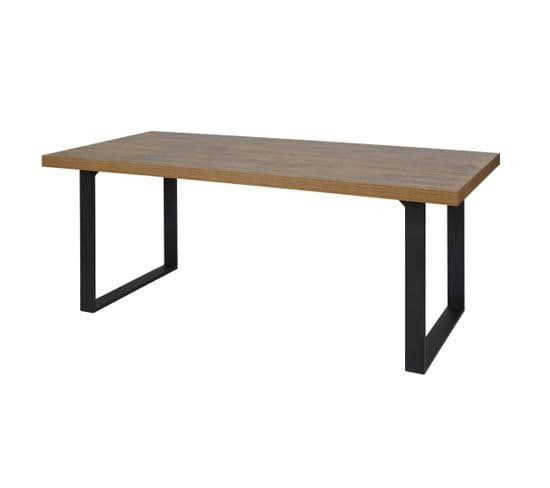 Table De Repas 200 Cm Chêne Antique- Bailey